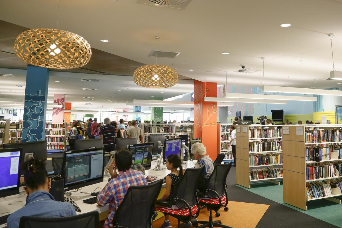 Chermside Library and North Regional Business Centre TOMKINS Commercial and Industrial Builders