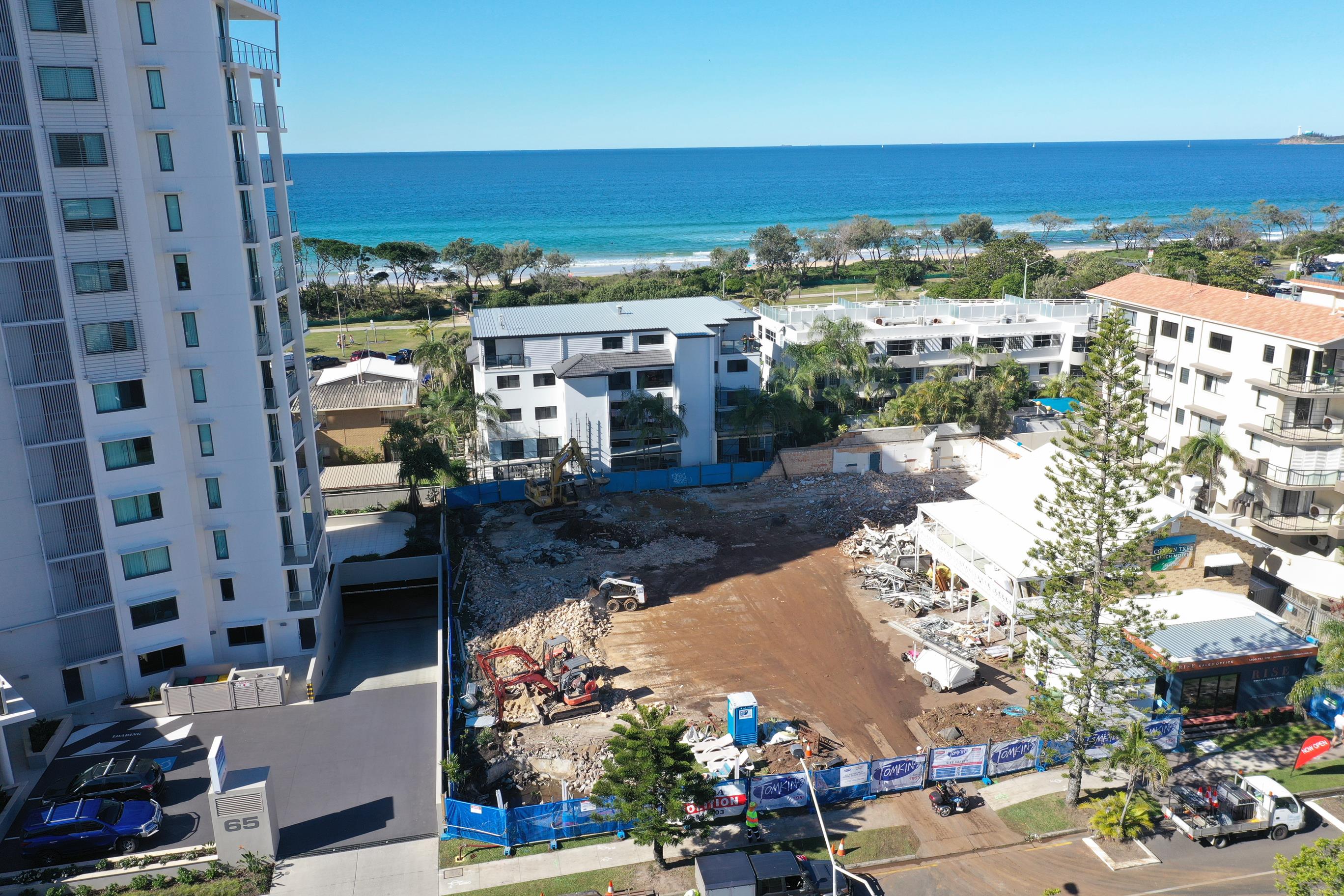 RISE Apartments, Maroochydore TOMKINS Commercial and Industrial